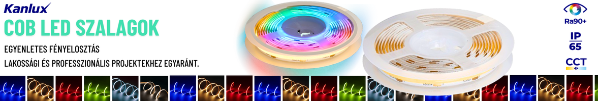 Új COB LED szalagok